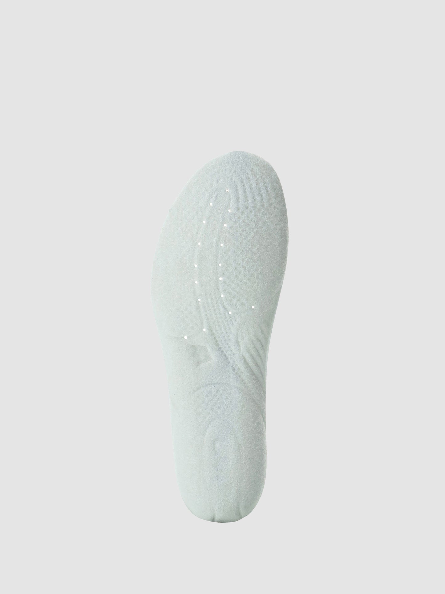 Anatomical insole in hemp and recycled felt
